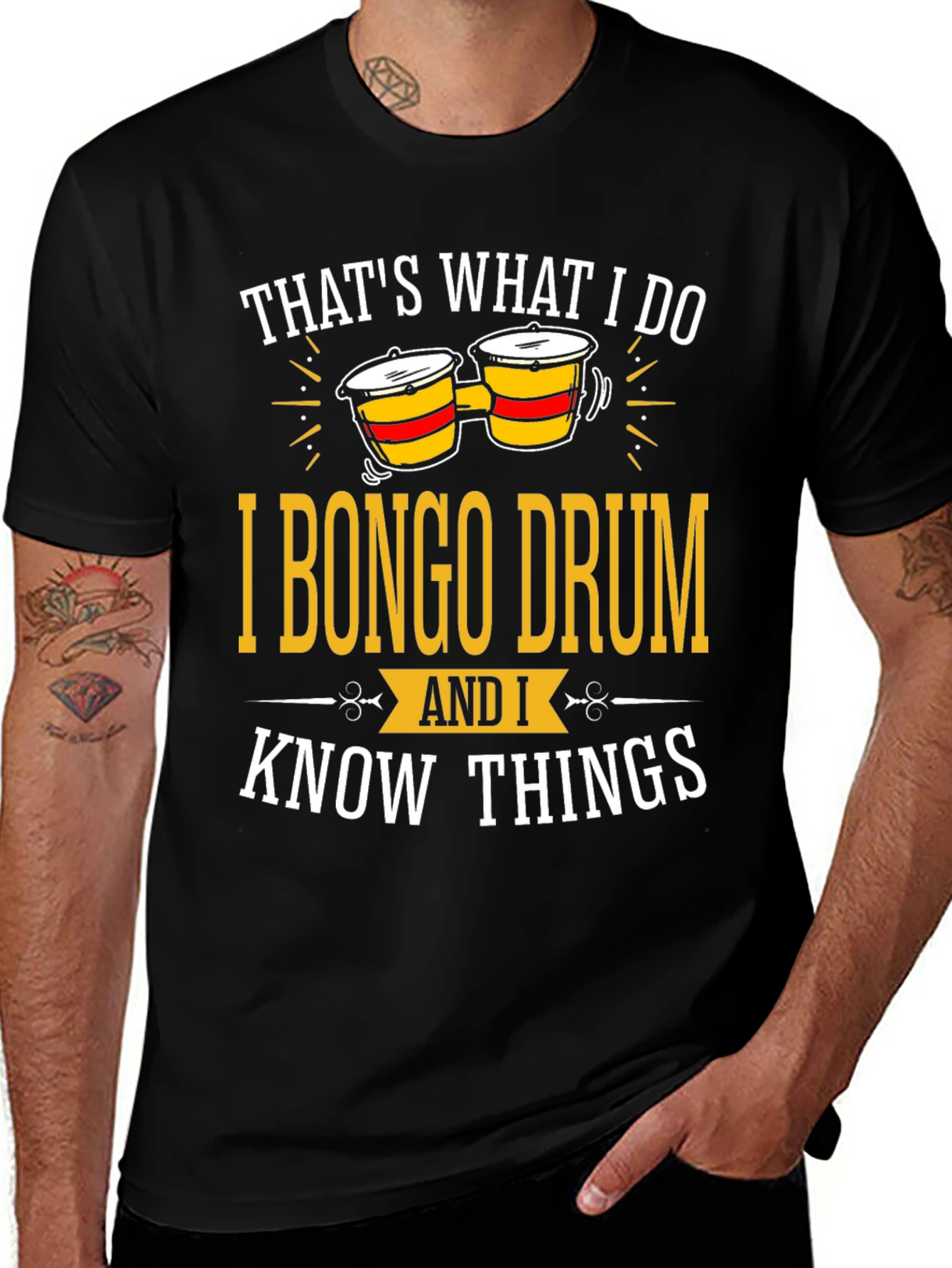 Bongo Drummer T-Shirt - Thats What I Do