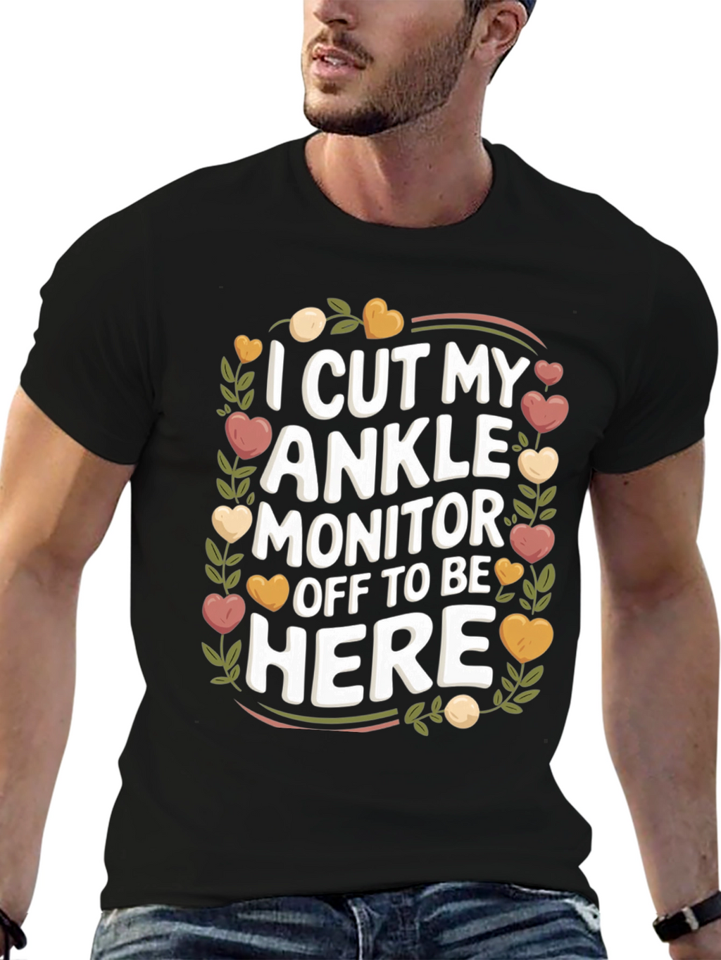 Funny Ankle Monitor T-Shirt