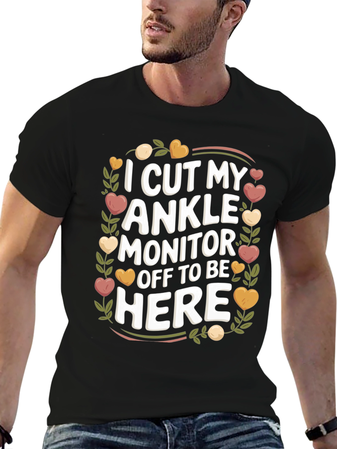 Funny Ankle Monitor T-Shirt