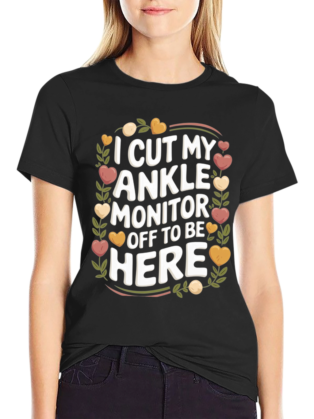 Funny Ankle Monitor T-Shirt