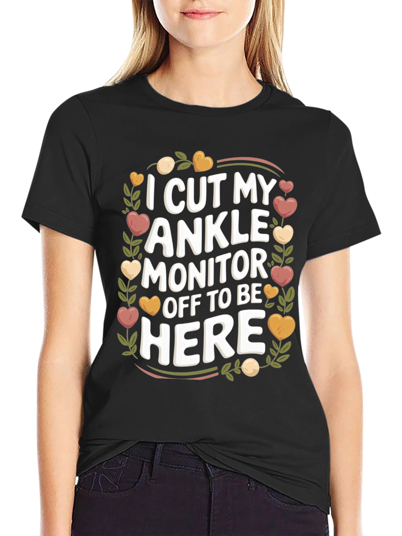 Funny Ankle Monitor T-Shirt