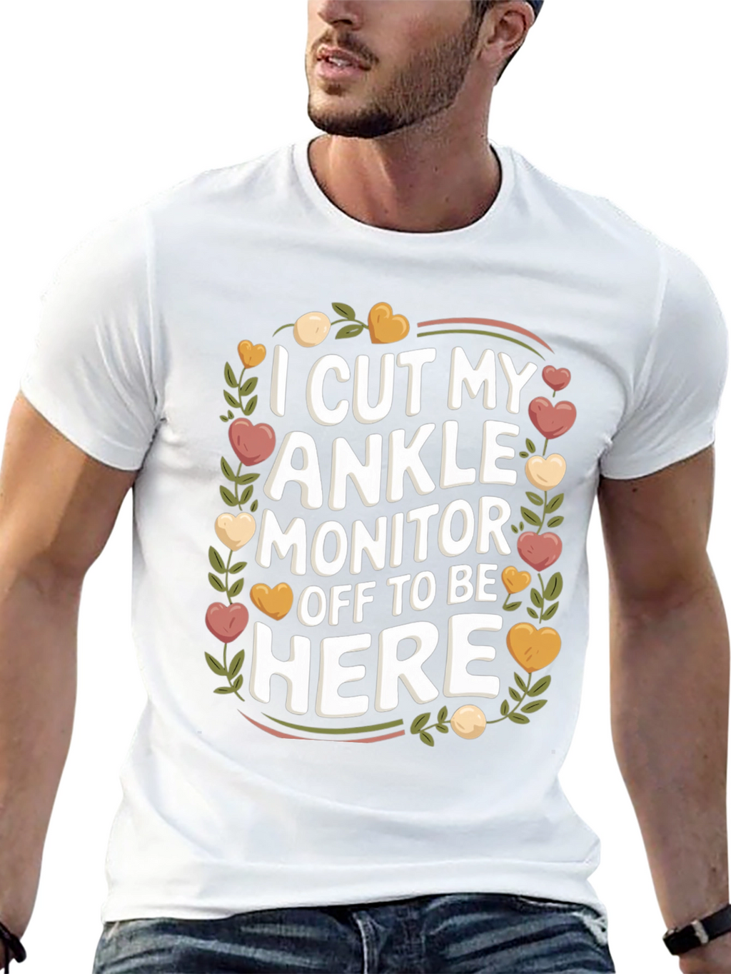 Funny Ankle Monitor T-Shirt