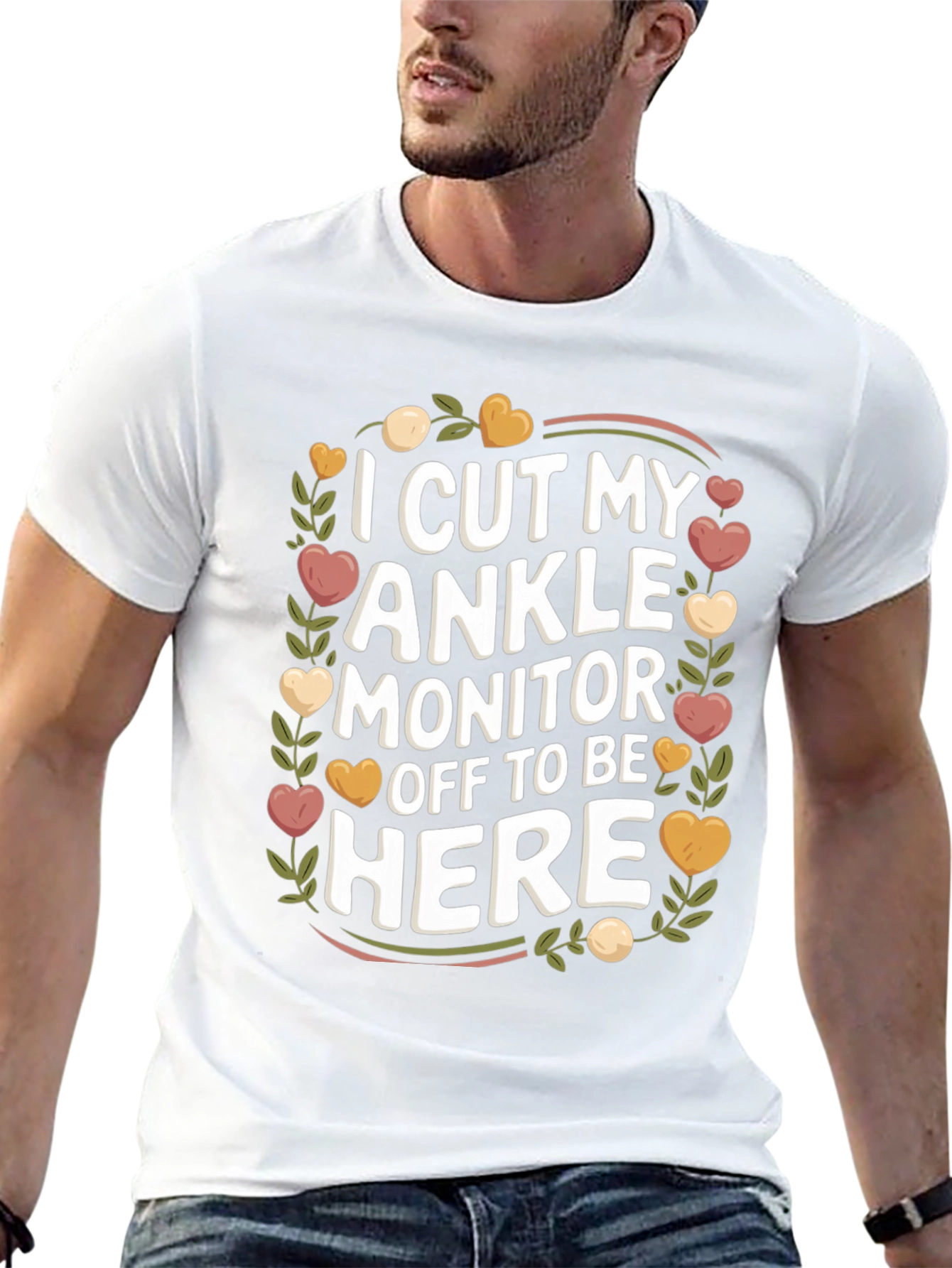 Funny Ankle Monitor T-Shirt