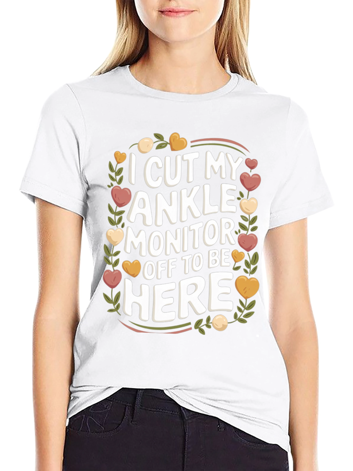 Funny Ankle Monitor T-Shirt