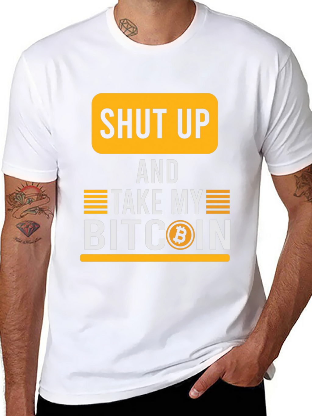 Shut Up And Take My Bitcoin T-Shirt