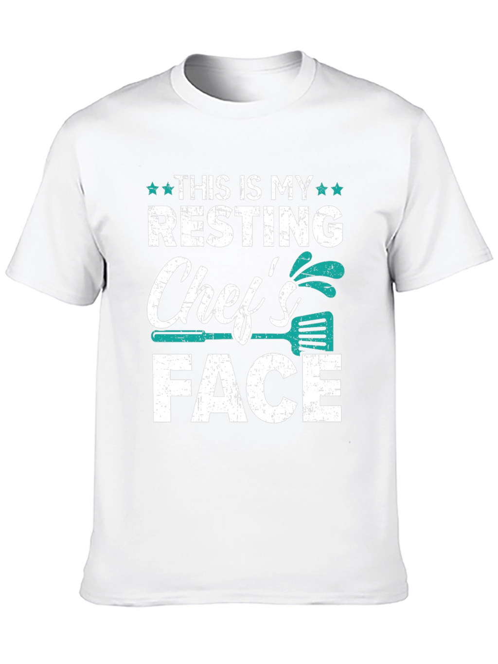 Resting Chefs Face Graphic T-Shirt