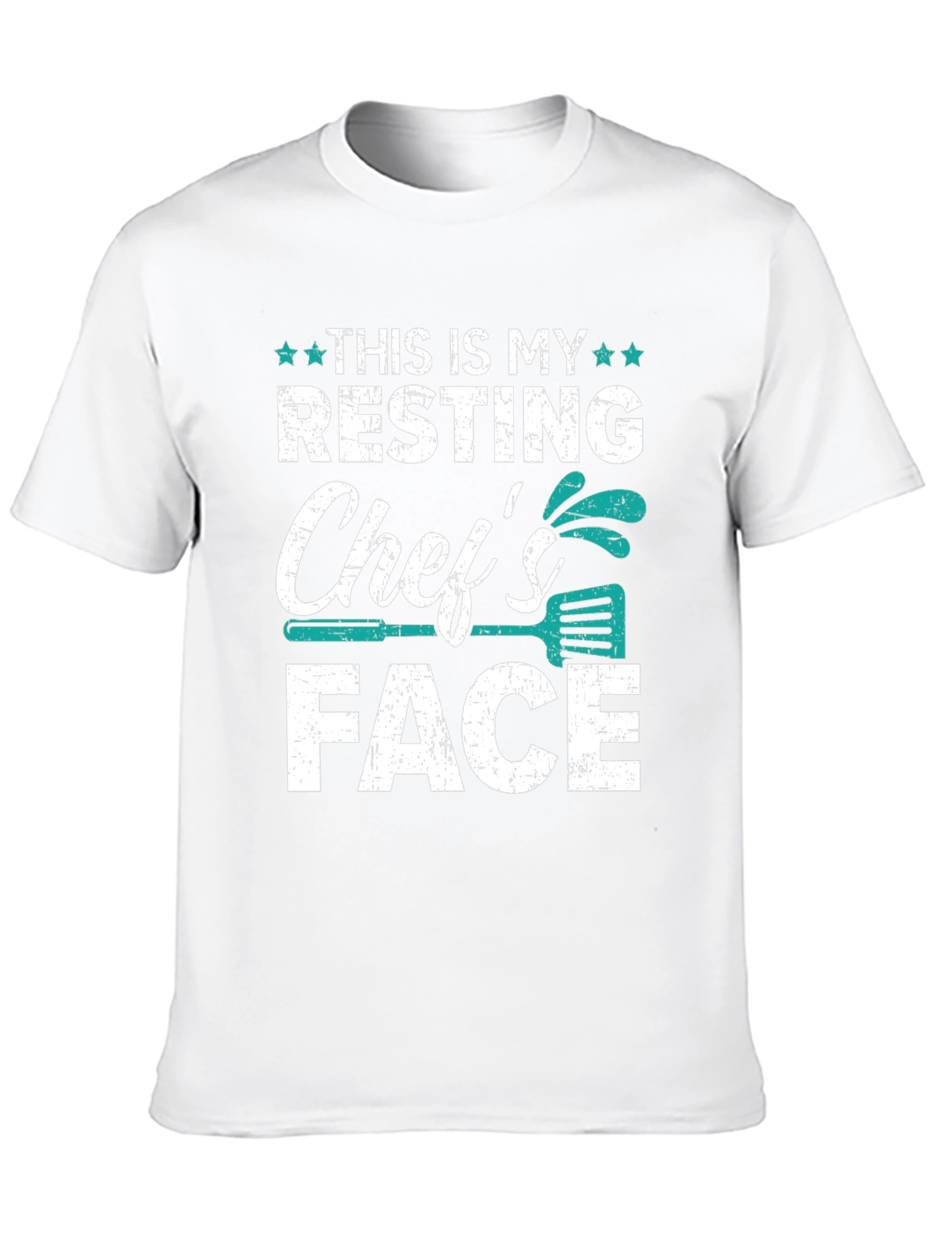 Resting Chefs Face Graphic T-Shirt