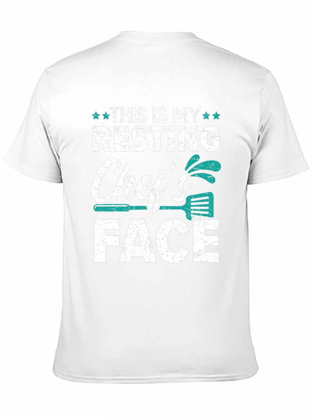 Resting Chefs Face Graphic T-Shirt
