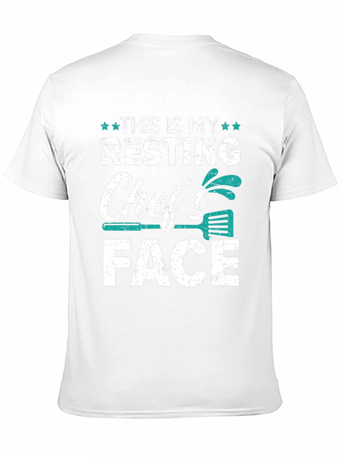 Resting Chefs Face Graphic T-Shirt