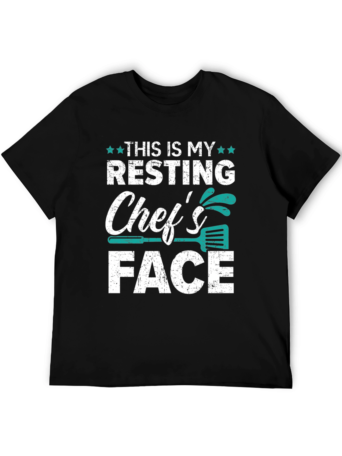 Resting Chefs Face Graphic T-Shirt