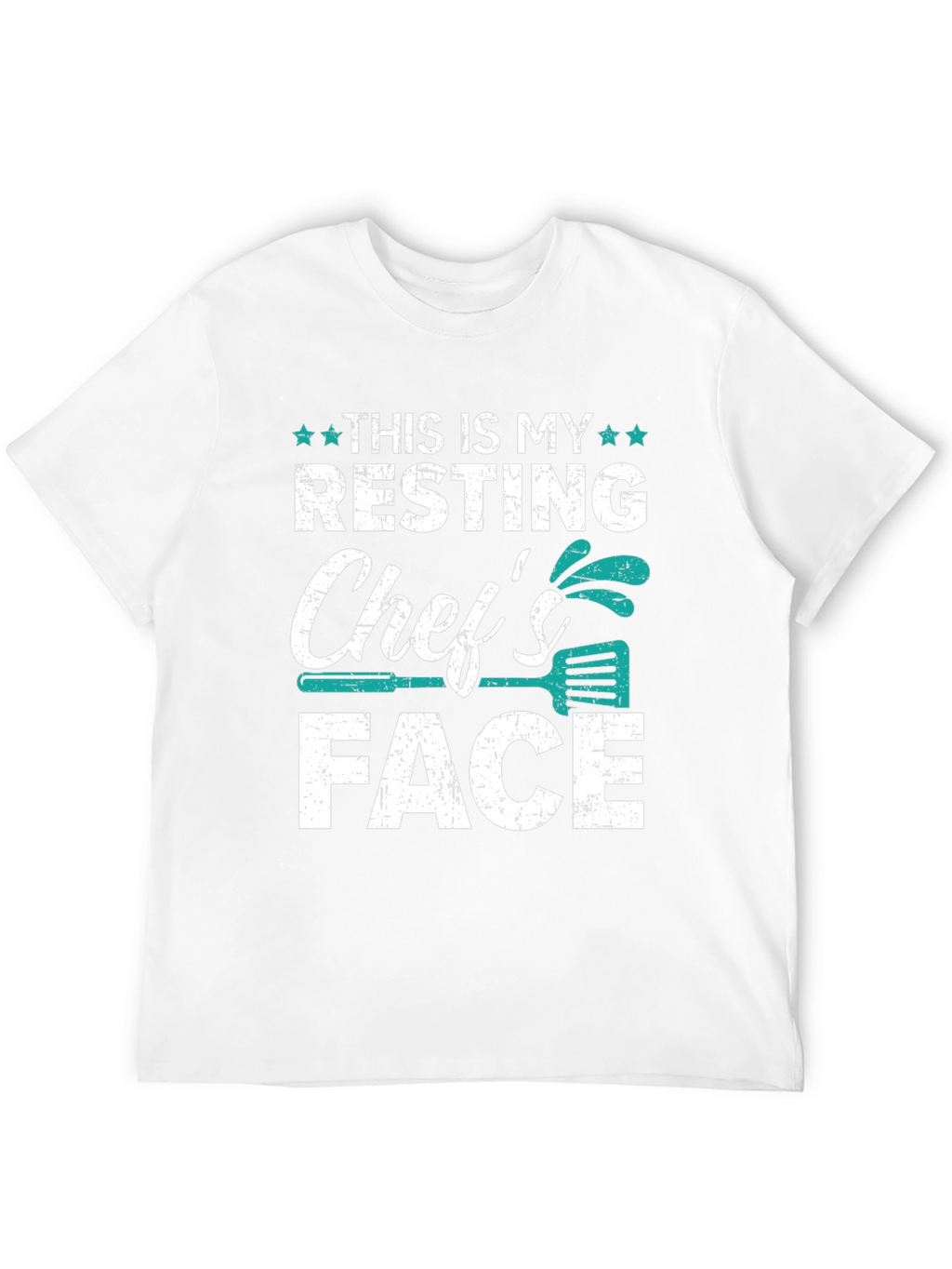 Resting Chefs Face Graphic T-Shirt