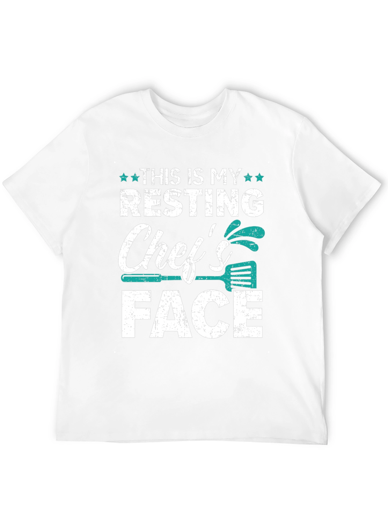 Resting Chefs Face Graphic T-Shirt