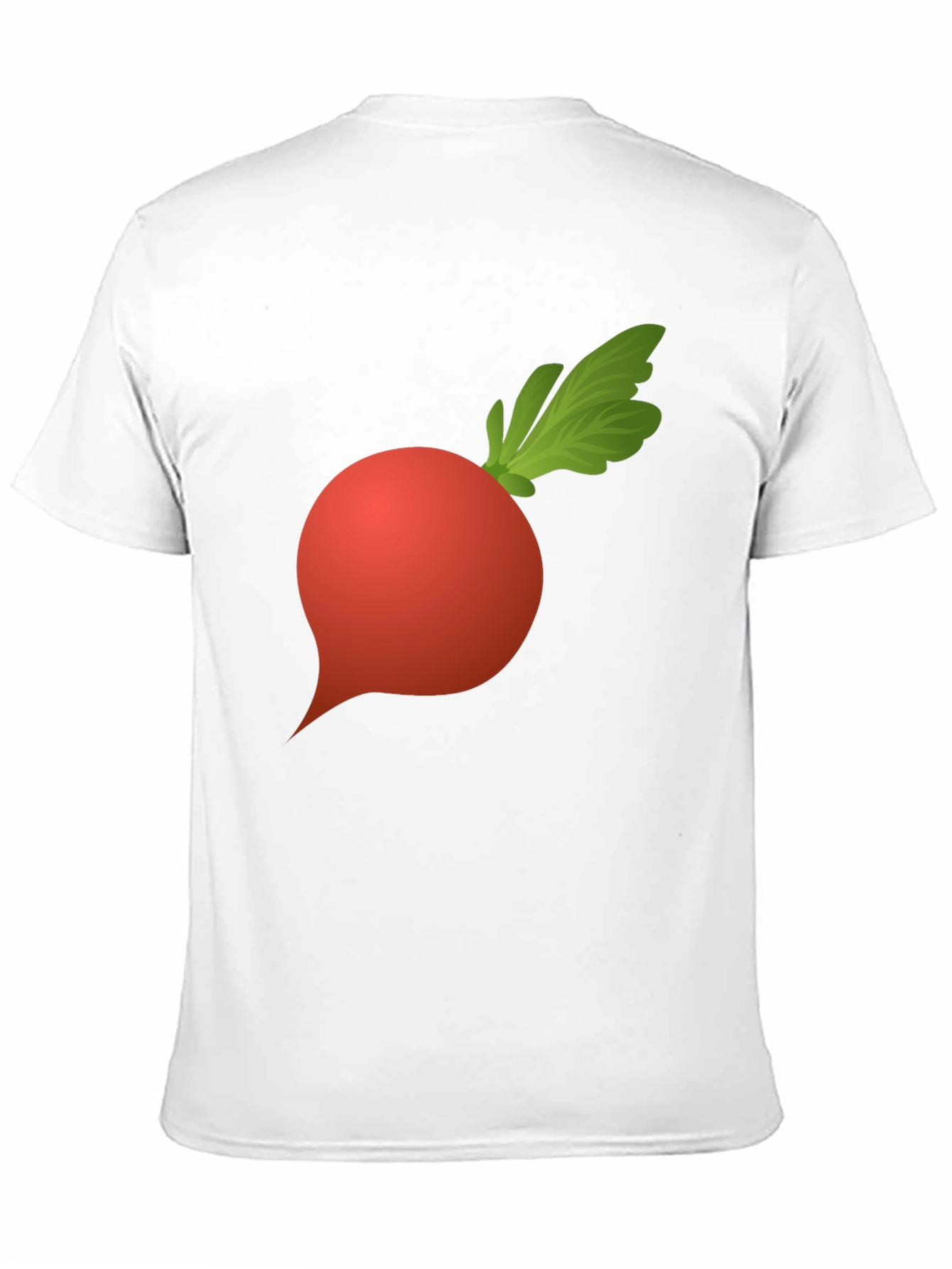 Radish Graphic Tee - Black Cotton T-Shirt