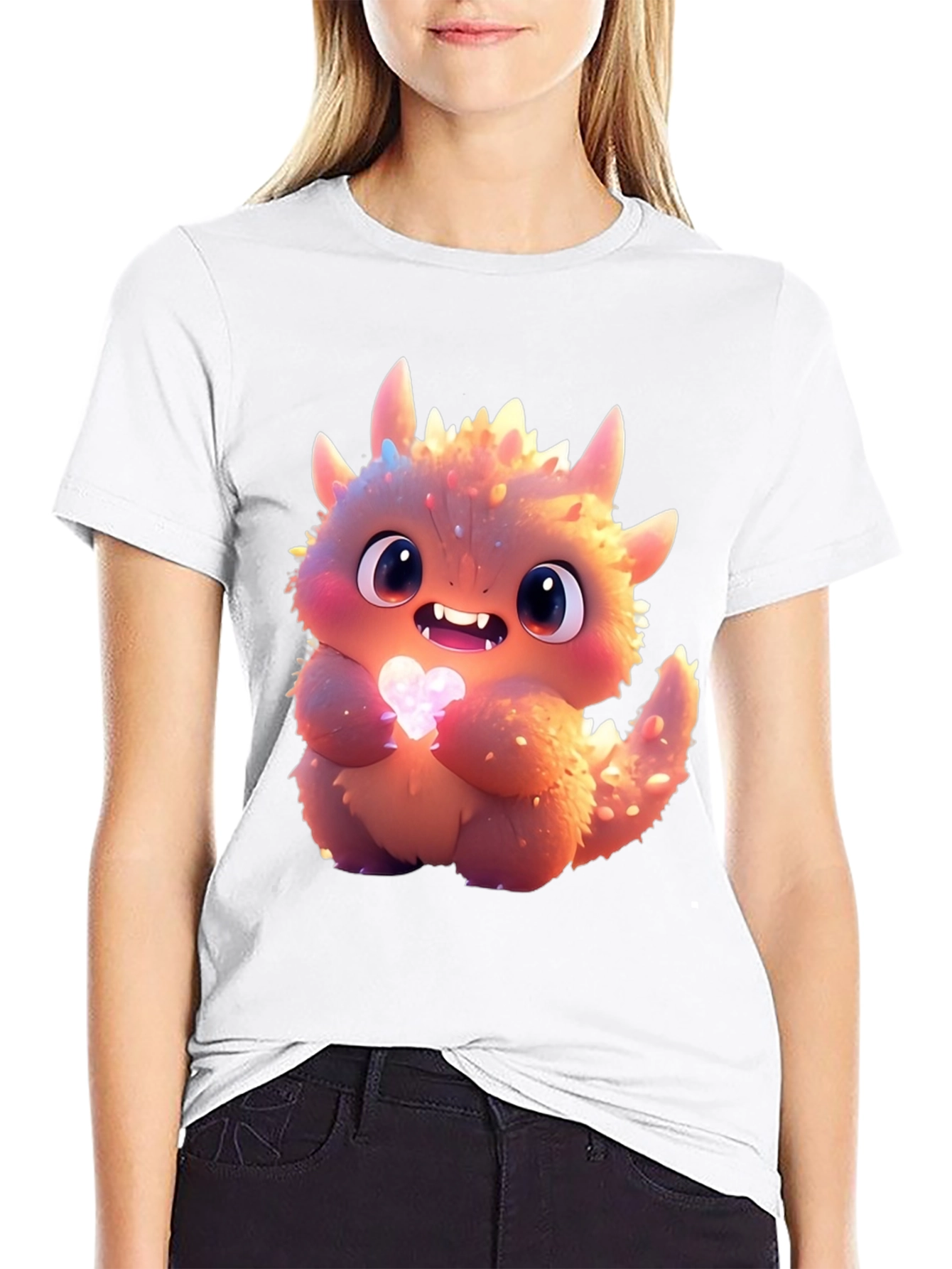 Monster Heart Graphic T-Shirt