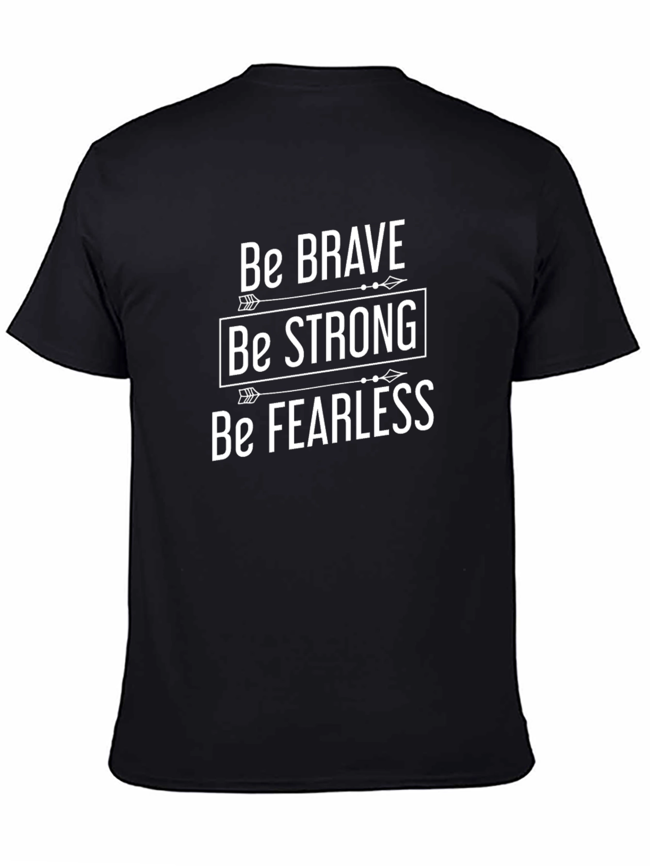 Be Brave Graphic Tee - Motivational T-Shirt