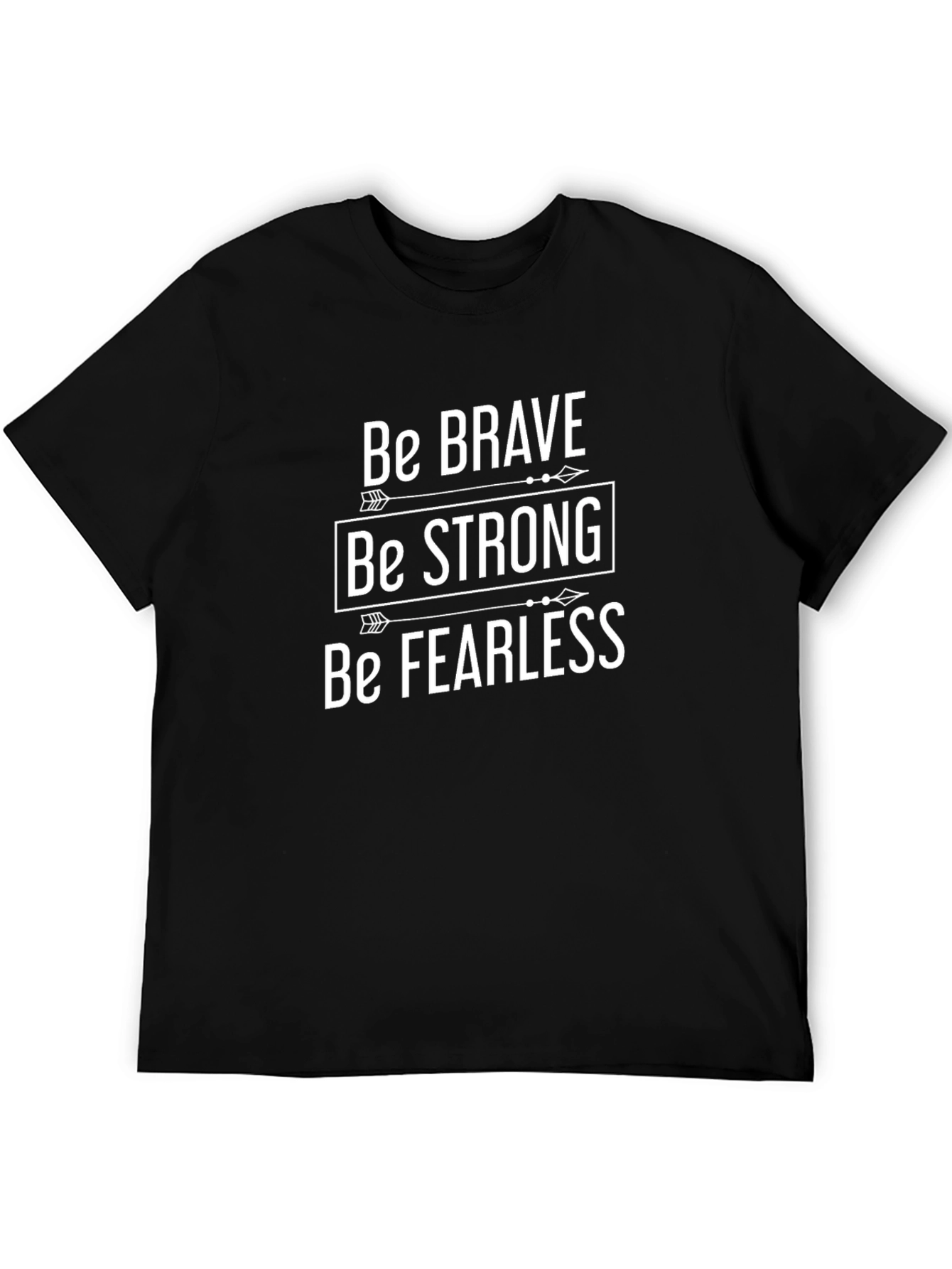 Be Brave Graphic Tee - Motivational T-Shirt