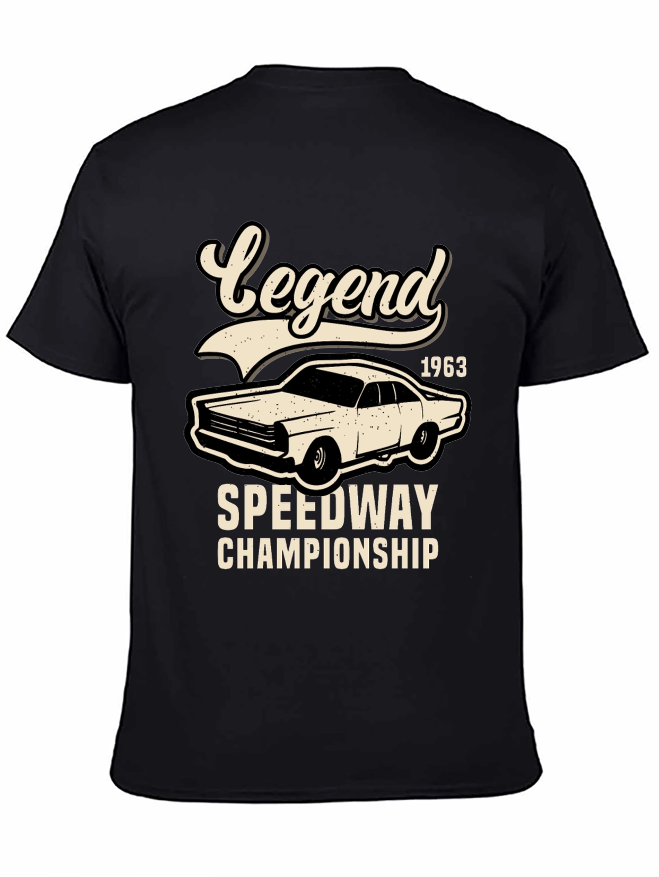 Legend 1963 Speedway Championship Black T-Shirt