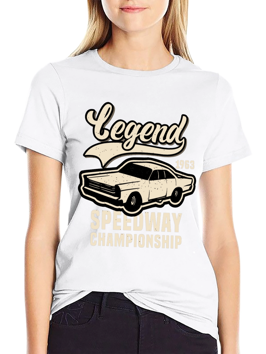 Legend 1963 Speedway Championship Black T-Shirt