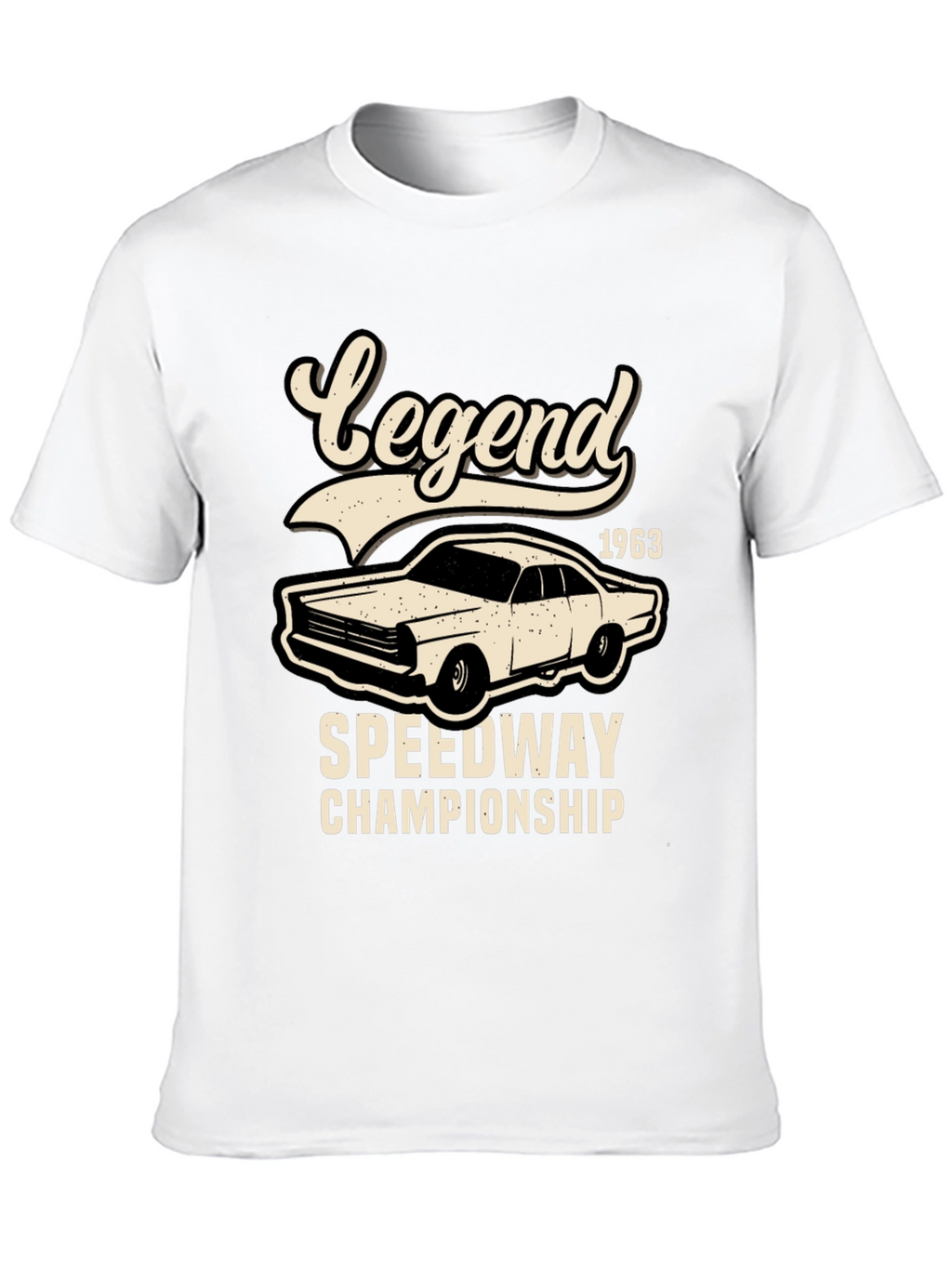 Legend 1963 Speedway Championship Black T-Shirt