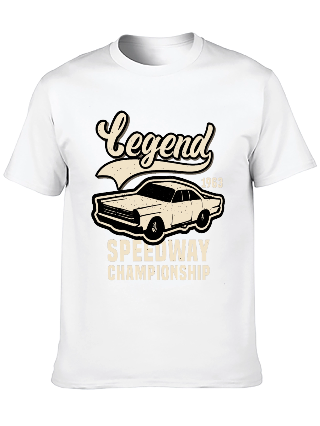 Legend 1963 Speedway Championship Black T-Shirt