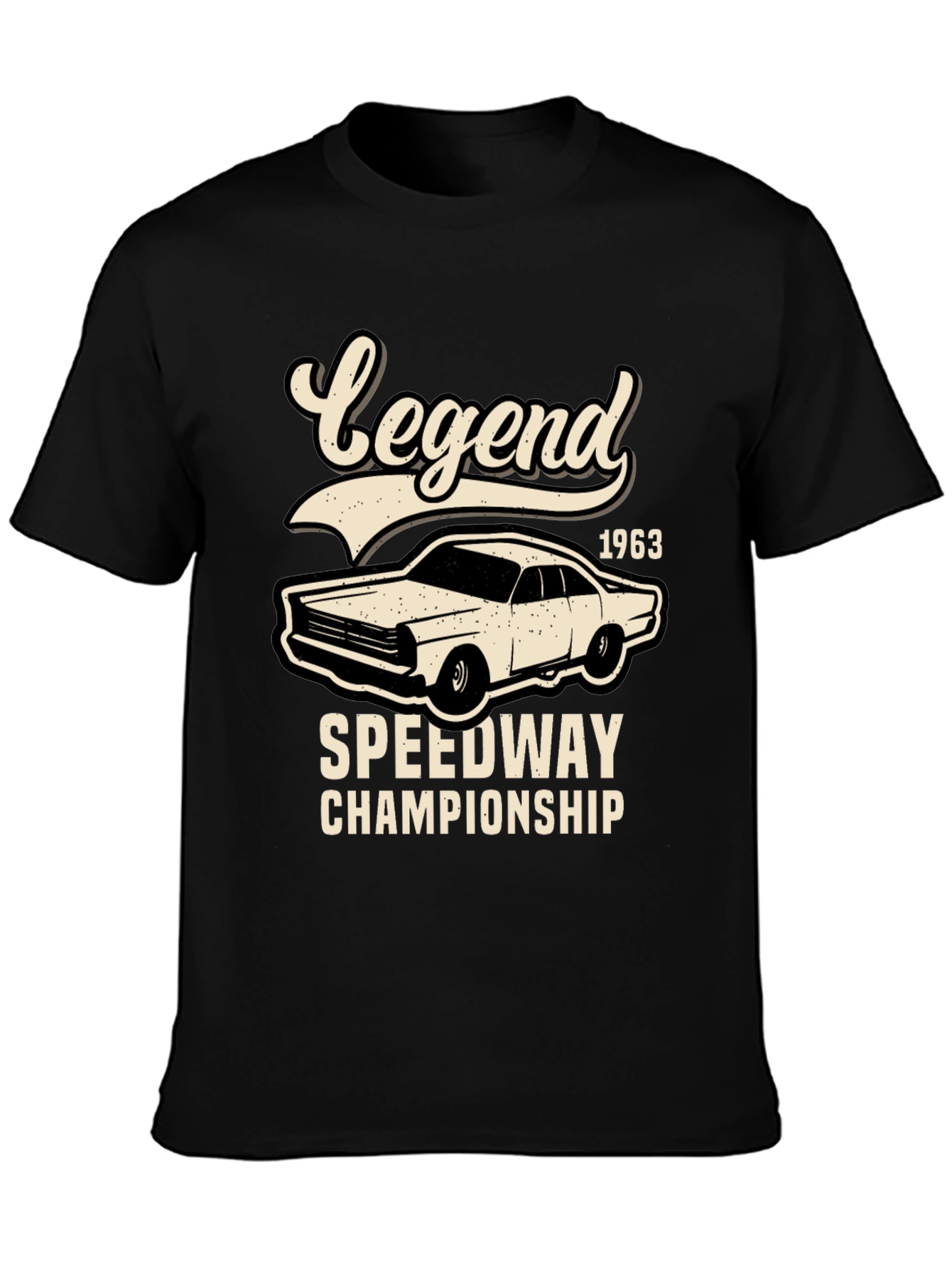 Legend 1963 Speedway Championship Black T-Shirt