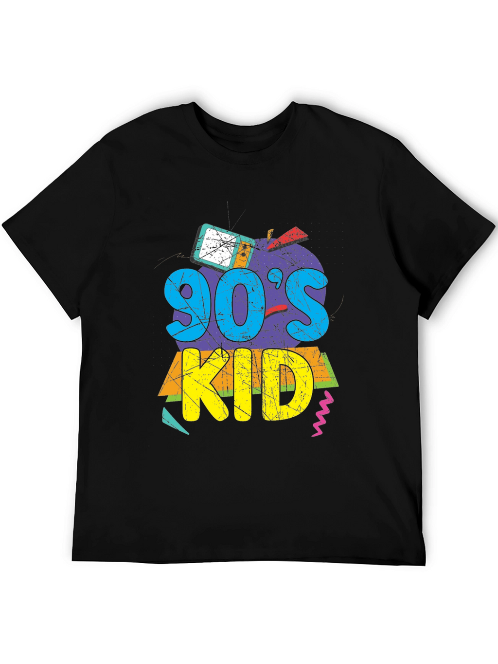 90s Kid Graphic Tee - Retro Style