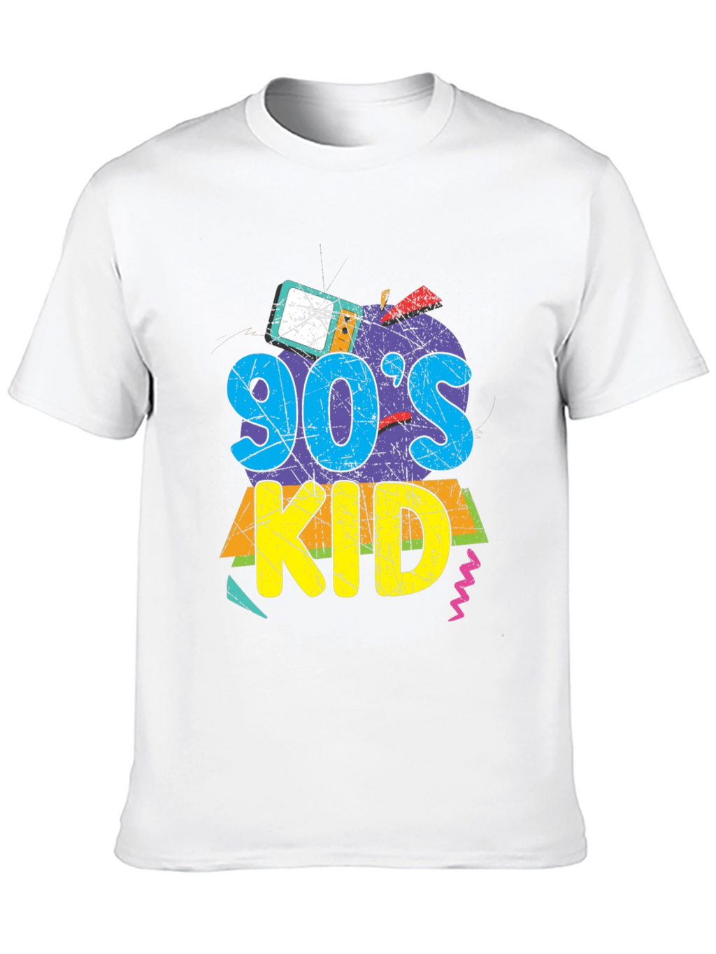 90s Kid Graphic Tee - Retro Style