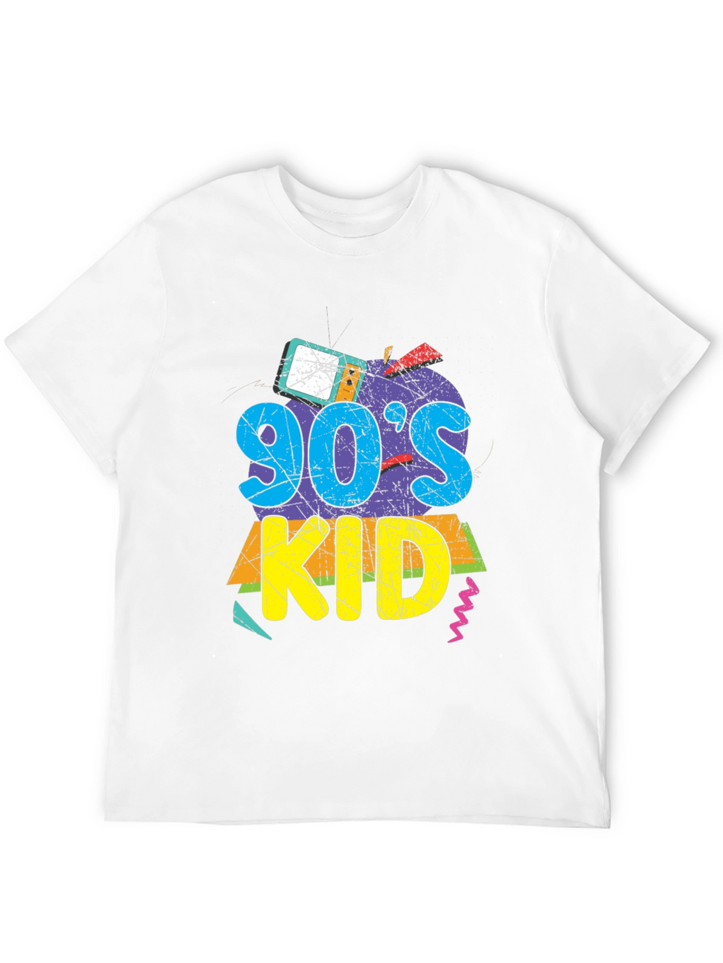 90s Kid Graphic Tee - Retro Style