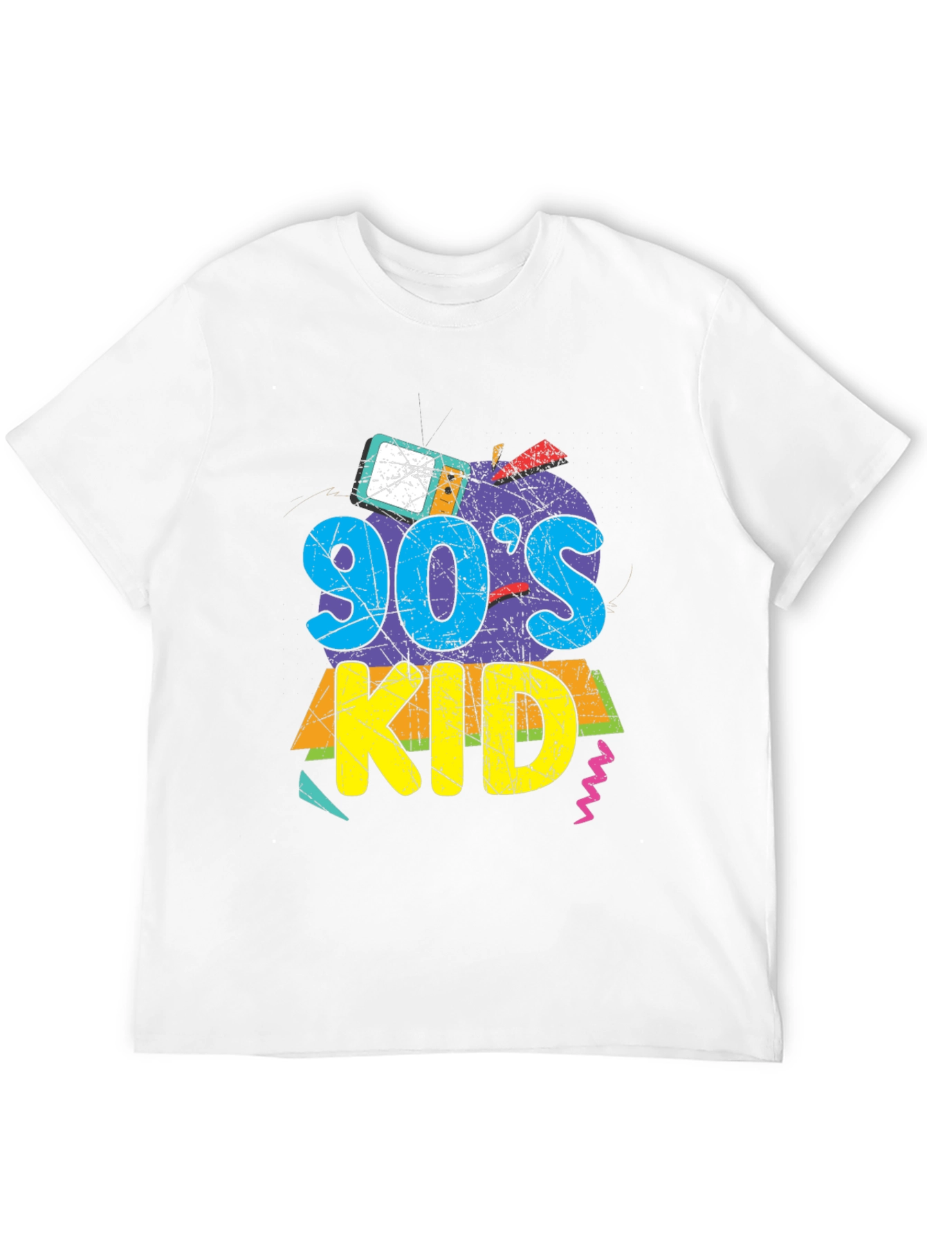 90s Kid Graphic Tee - Retro Style