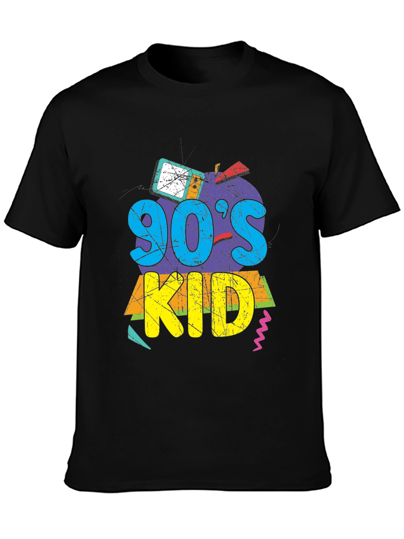 90s Kid Graphic Tee - Retro Style