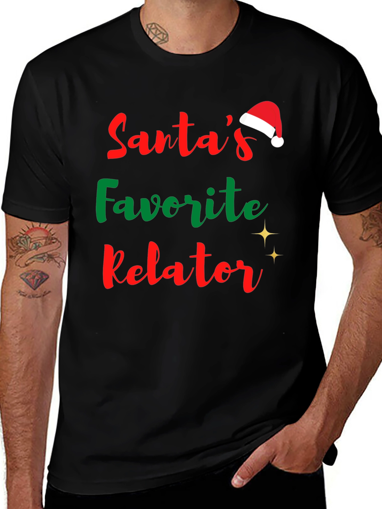 Santas Favorite Relator Graphic Tee