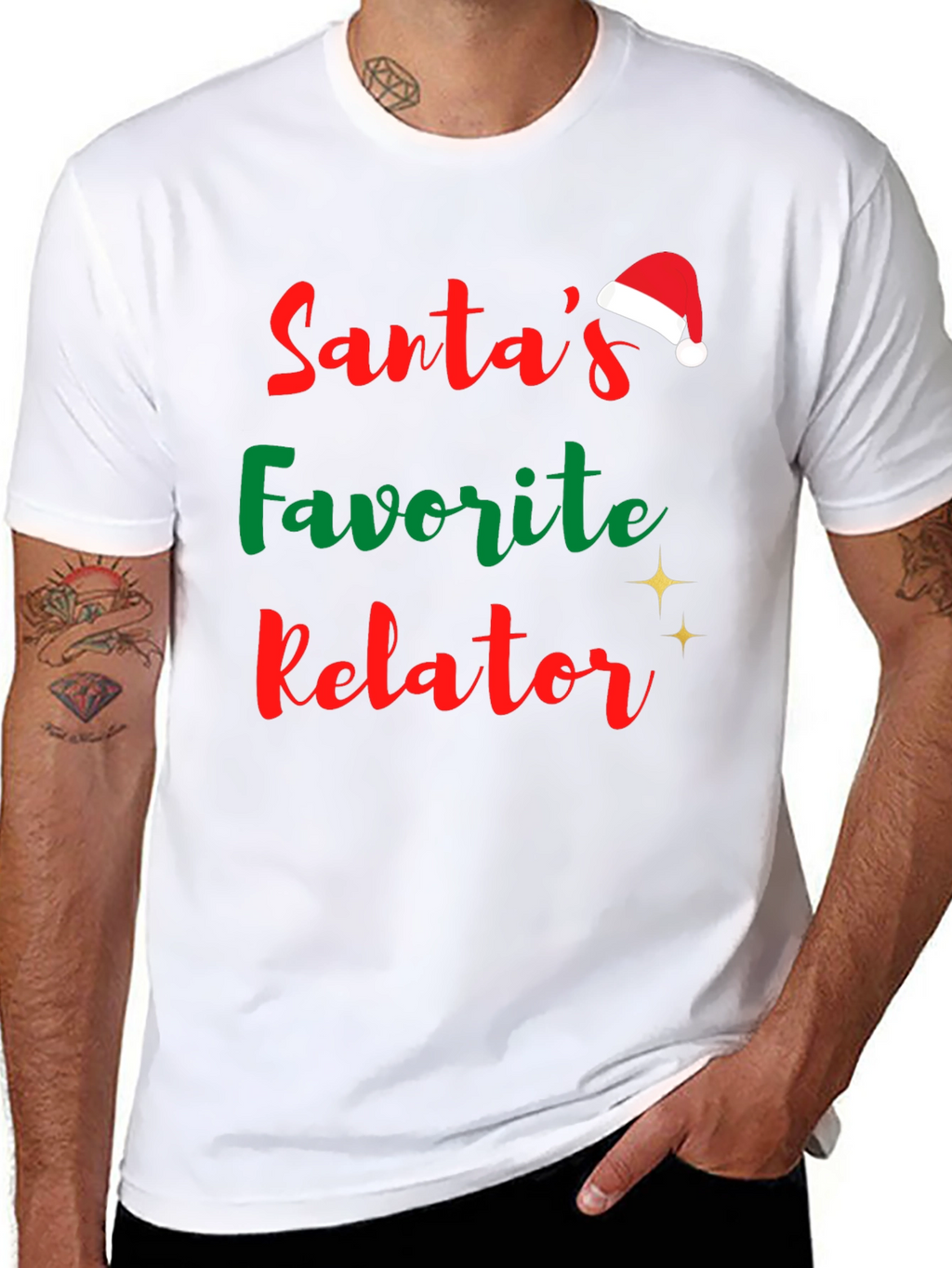 Santas Favorite Relator Graphic Tee