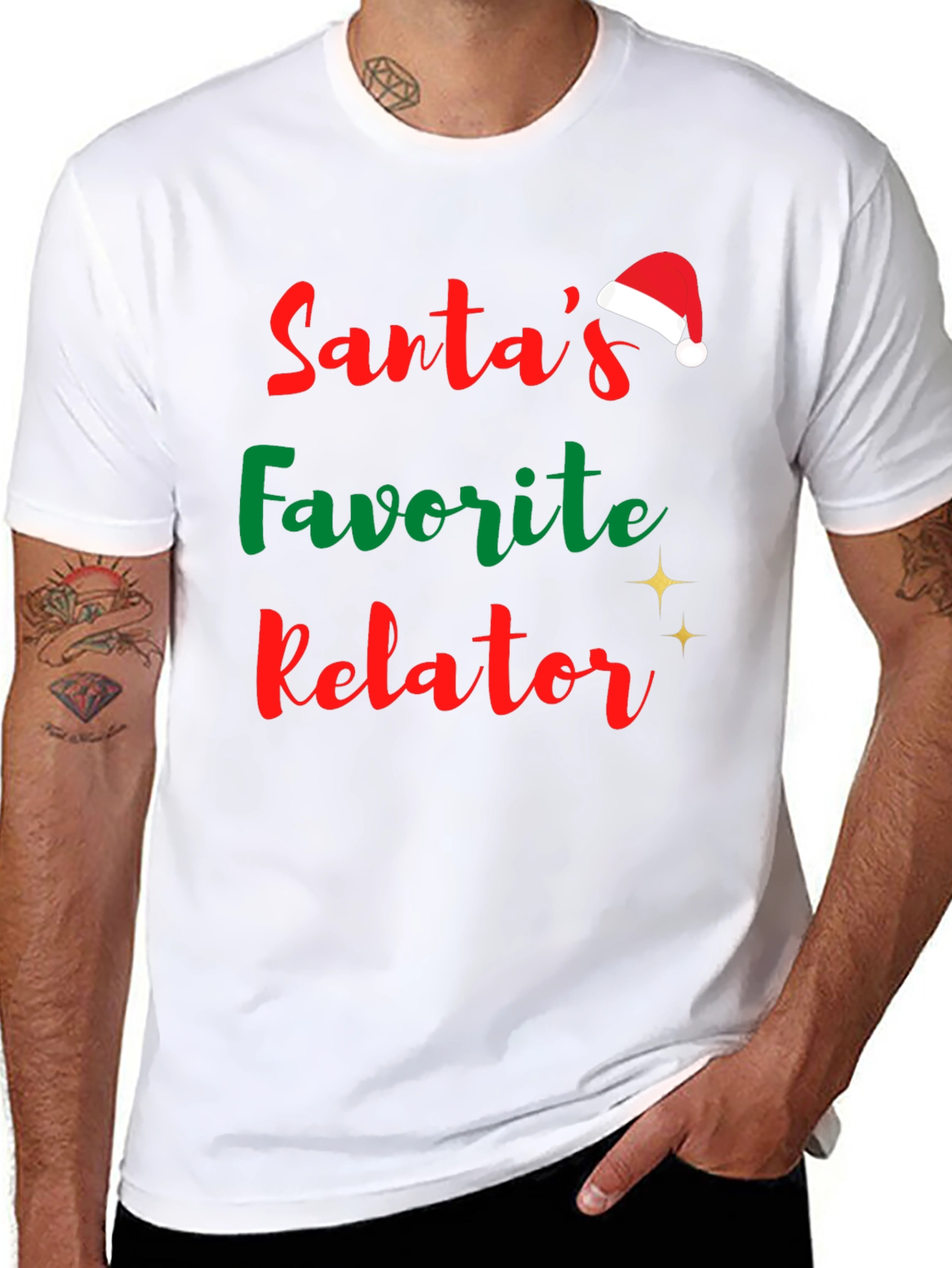 Santas Favorite Relator Graphic Tee