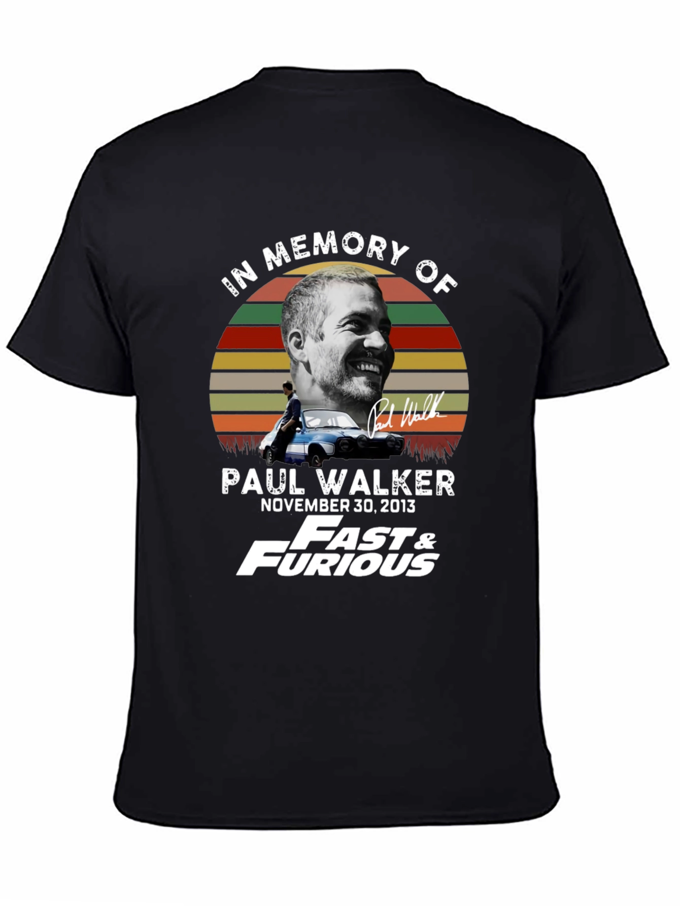 In Memory of Paul Walker T-Shirt