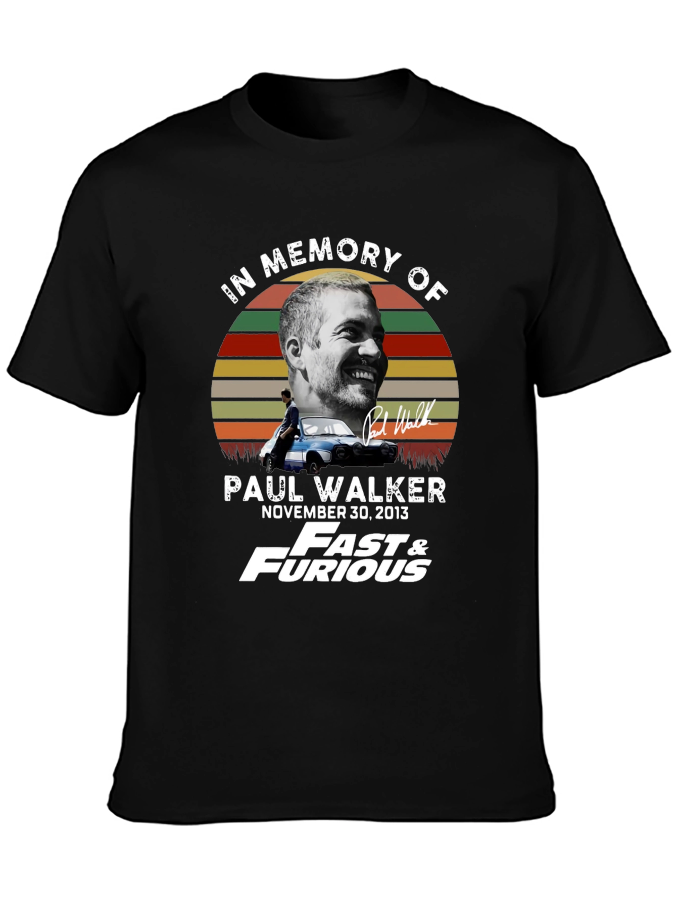 In Memory of Paul Walker T-Shirt