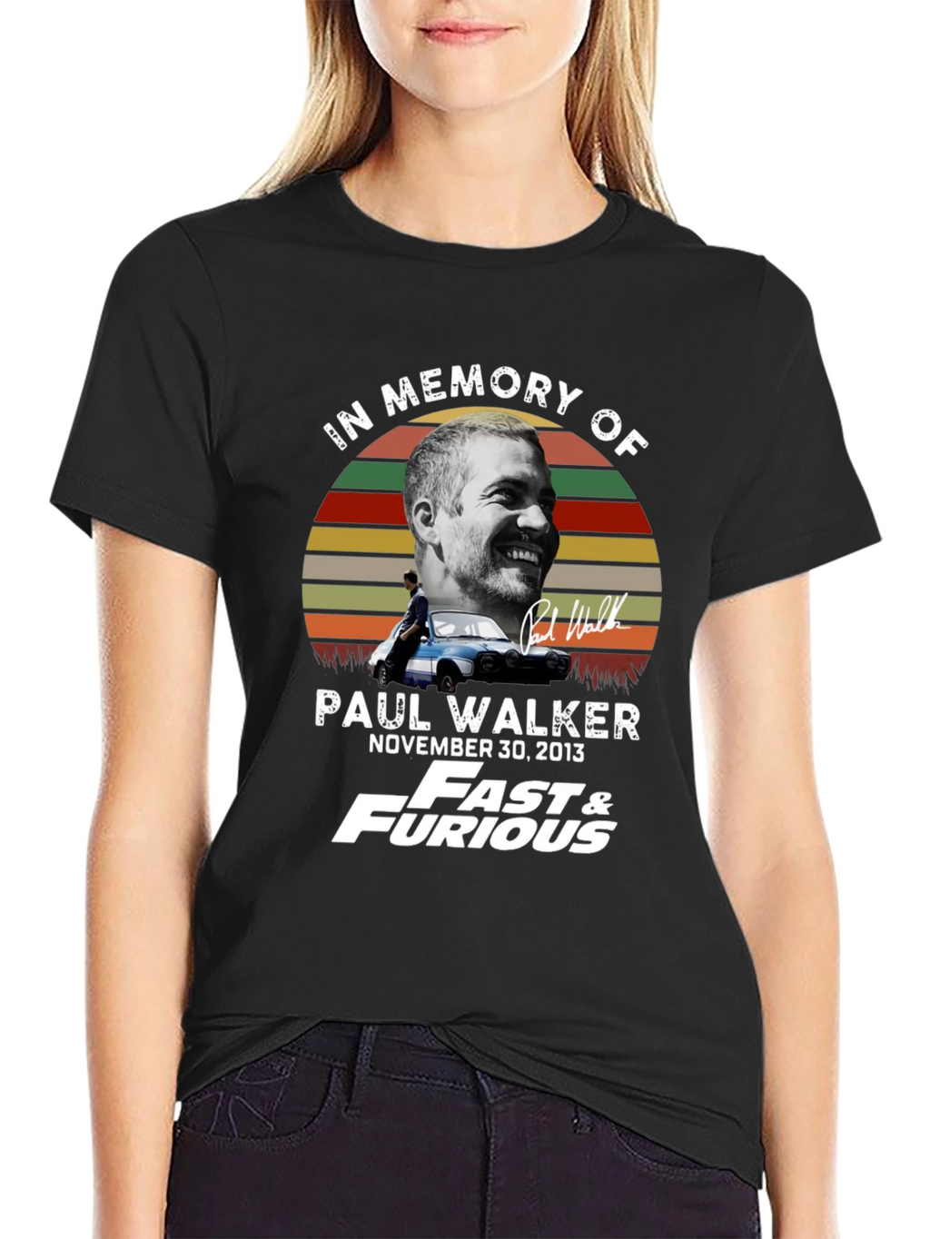 In Memory of Paul Walker T-Shirt