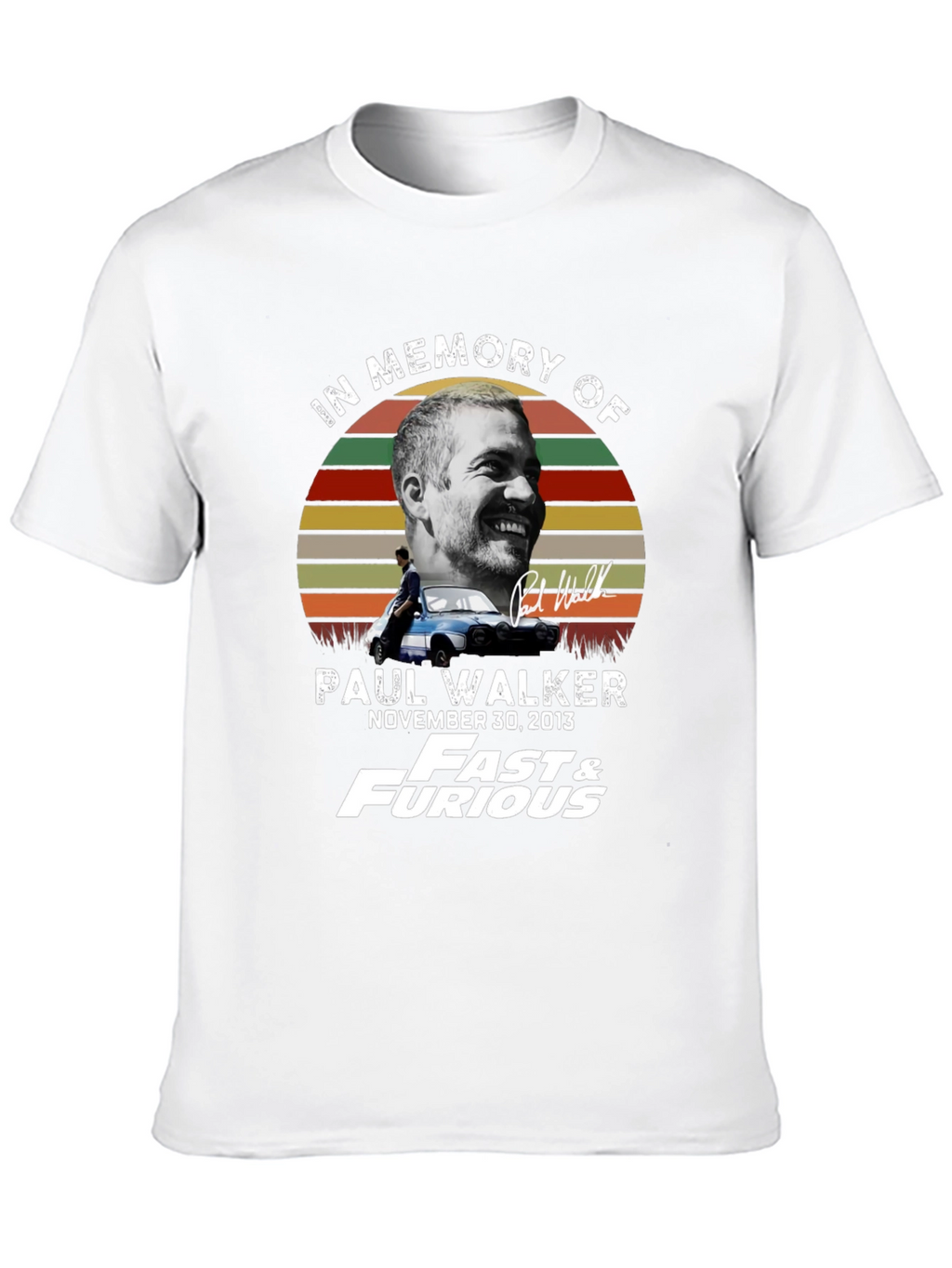 In Memory of Paul Walker T-Shirt