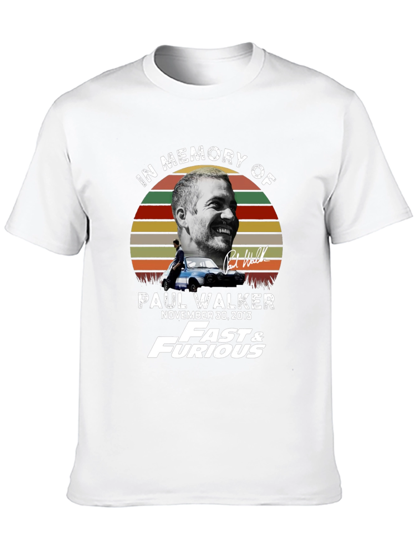 In Memory of Paul Walker T-Shirt