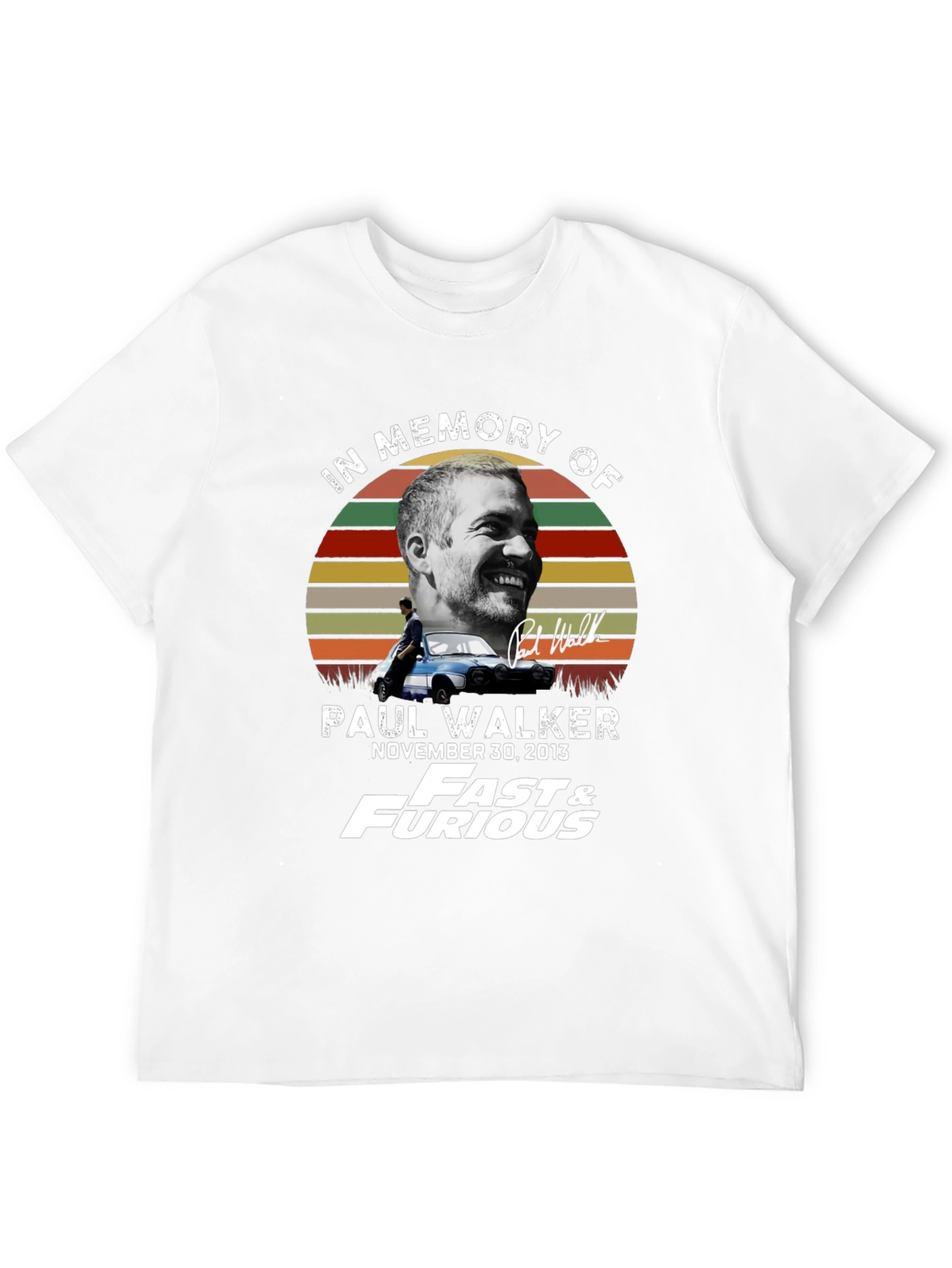 In Memory of Paul Walker T-Shirt