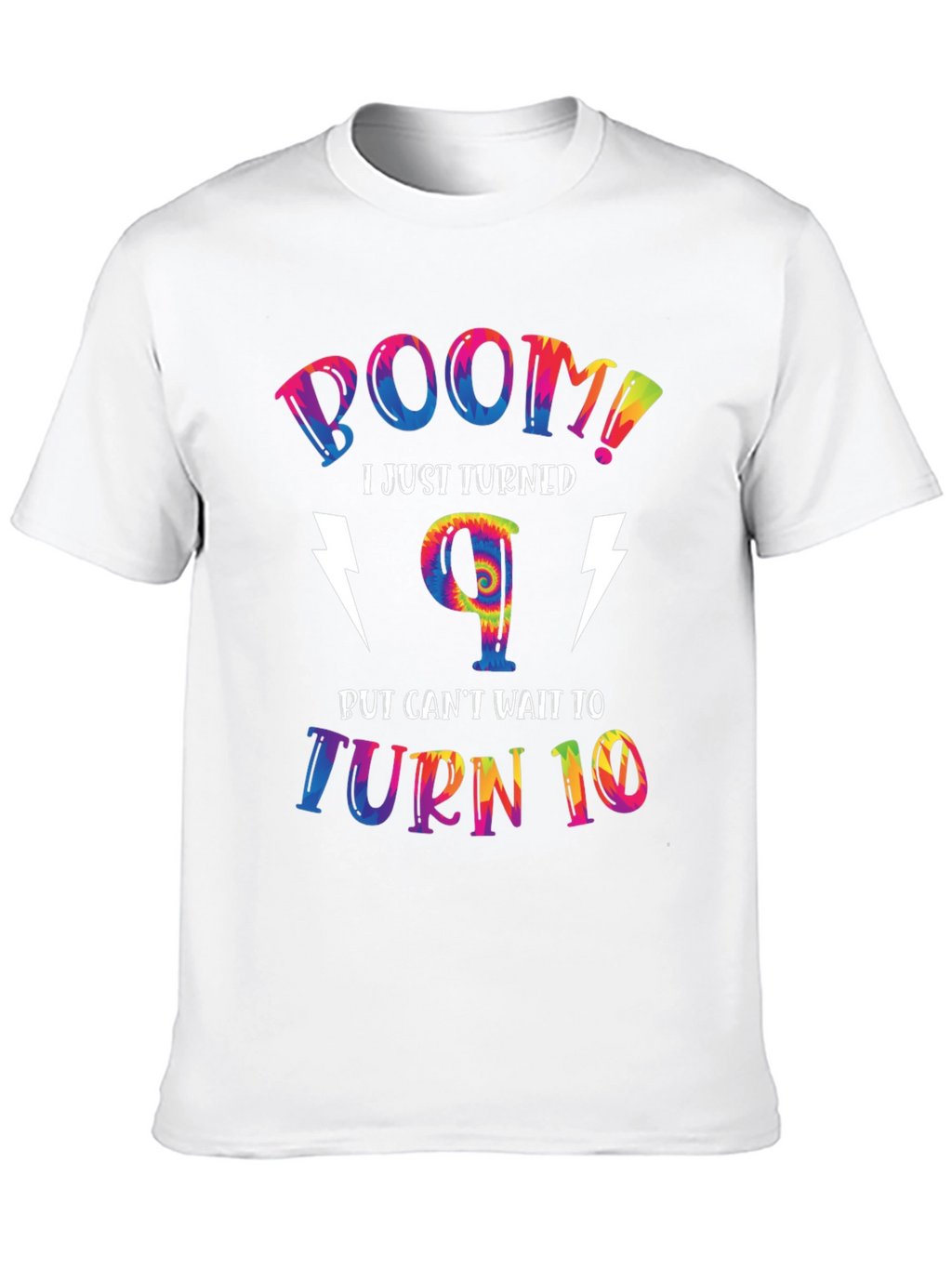 Boom! I Just Turned 9 - T-Shirt