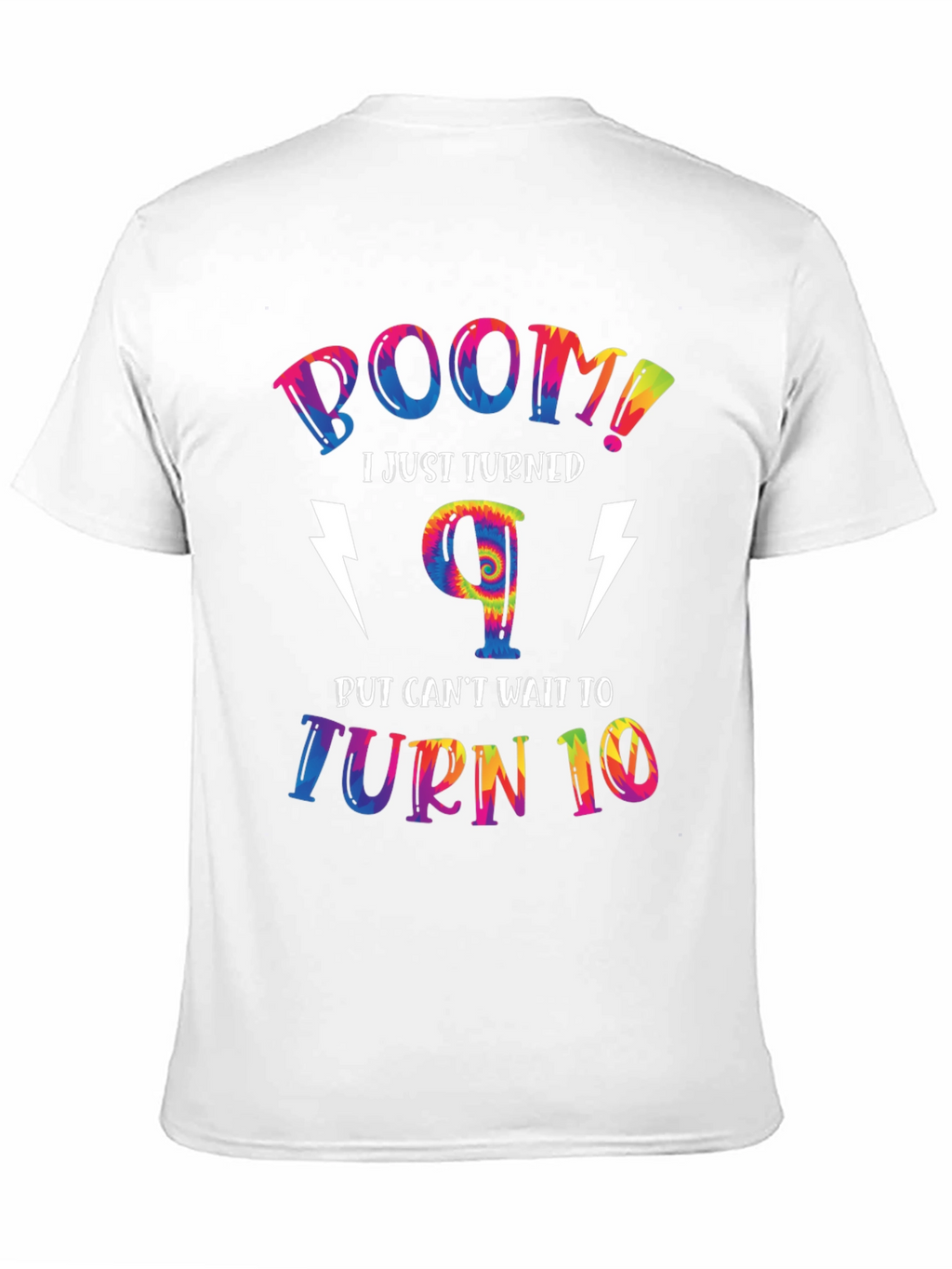 Boom! I Just Turned 9 - T-Shirt
