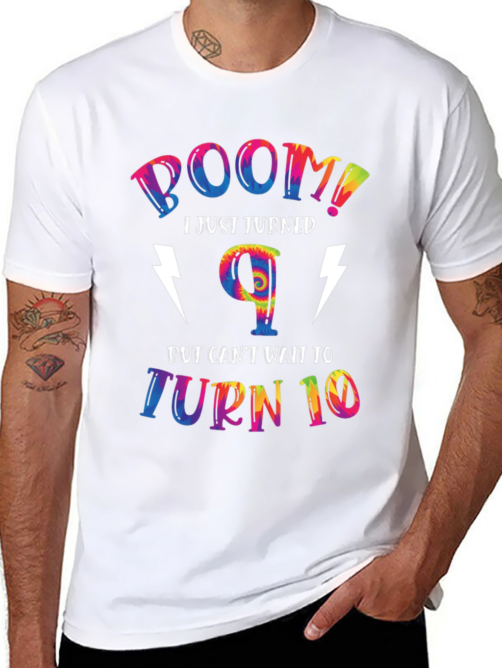 Boom! I Just Turned 9 - T-Shirt