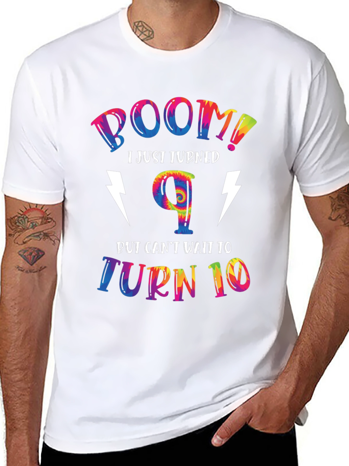 Boom! I Just Turned 9 - T-Shirt