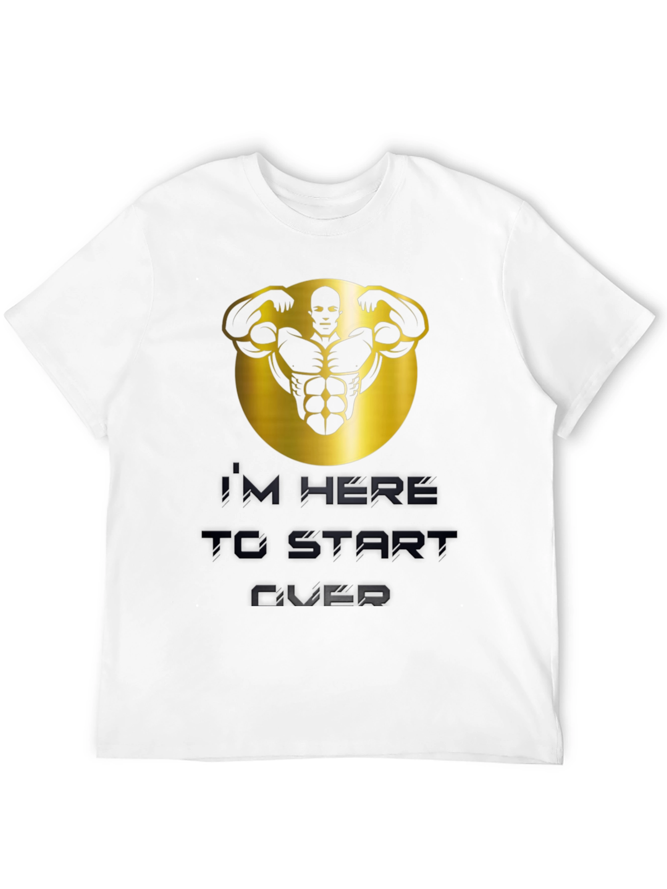Bold Graphic T-Shirt: Start Over