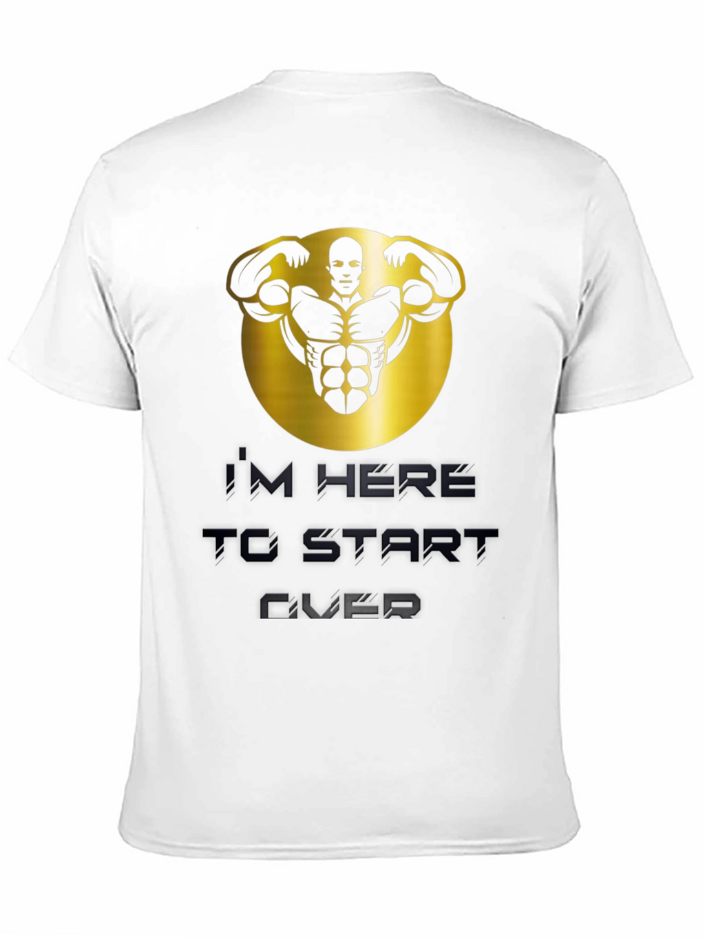 Bold Graphic T-Shirt: Start Over