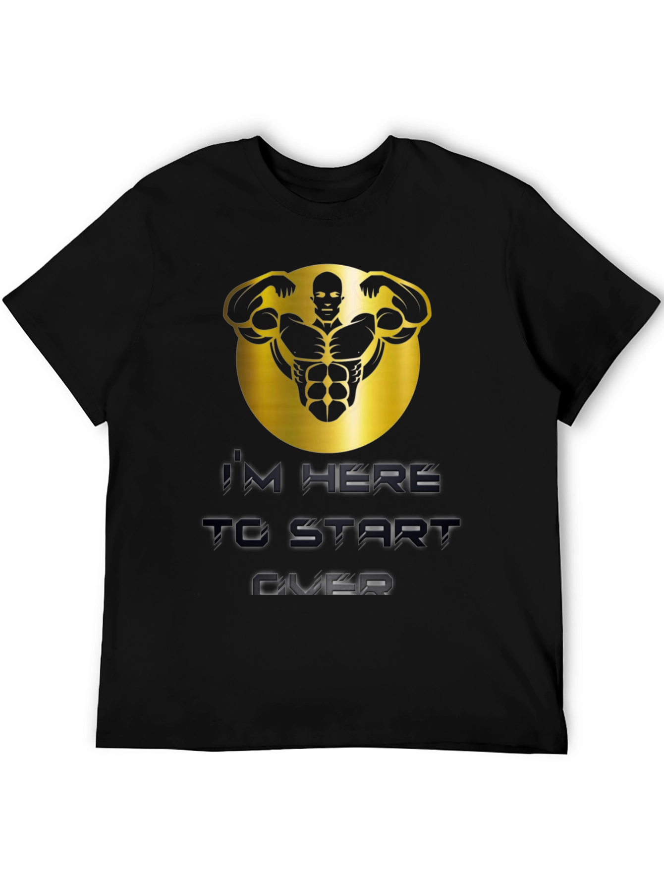 Bold Graphic T-Shirt: Start Over