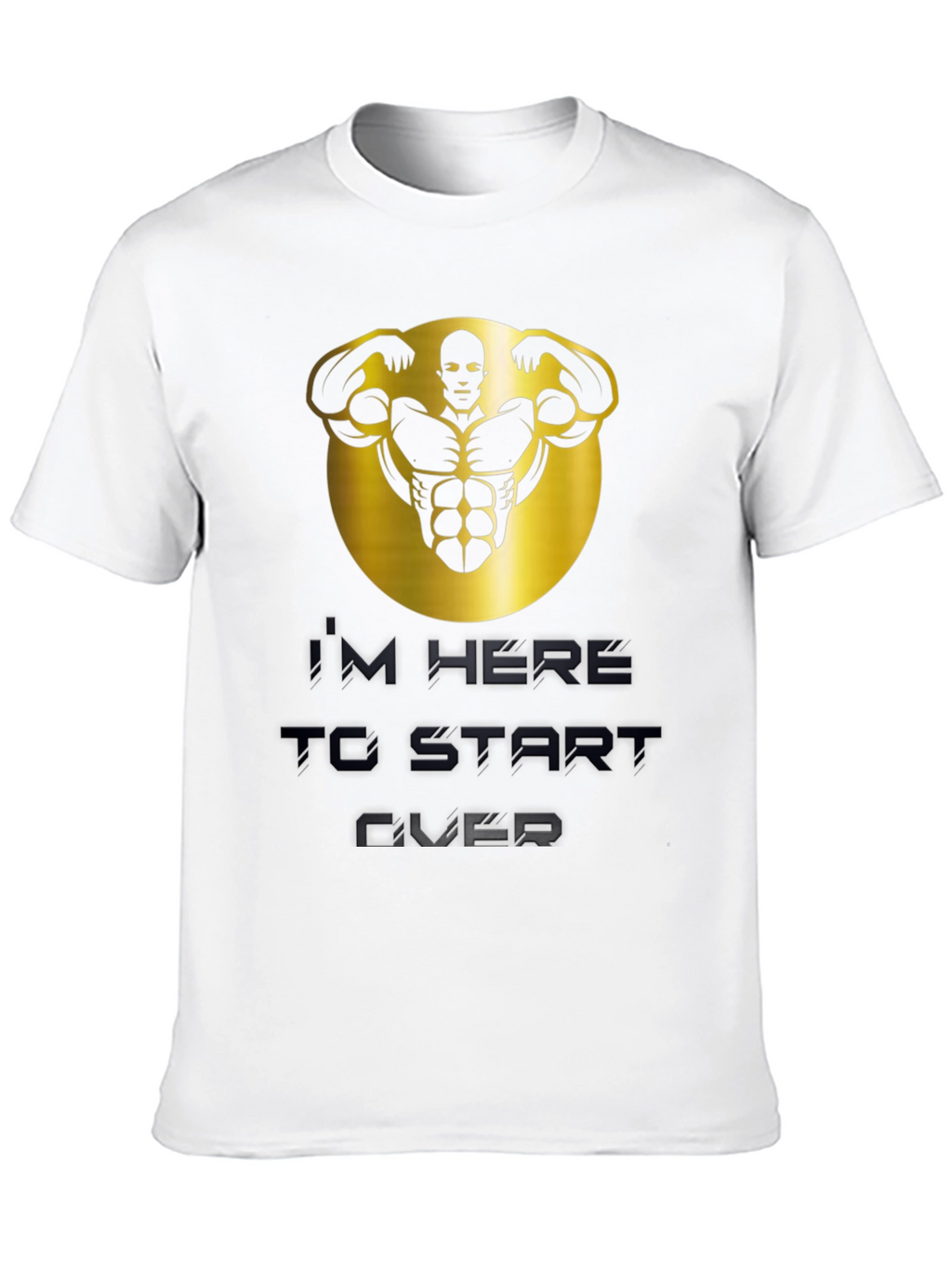 Bold Graphic T-Shirt: Start Over