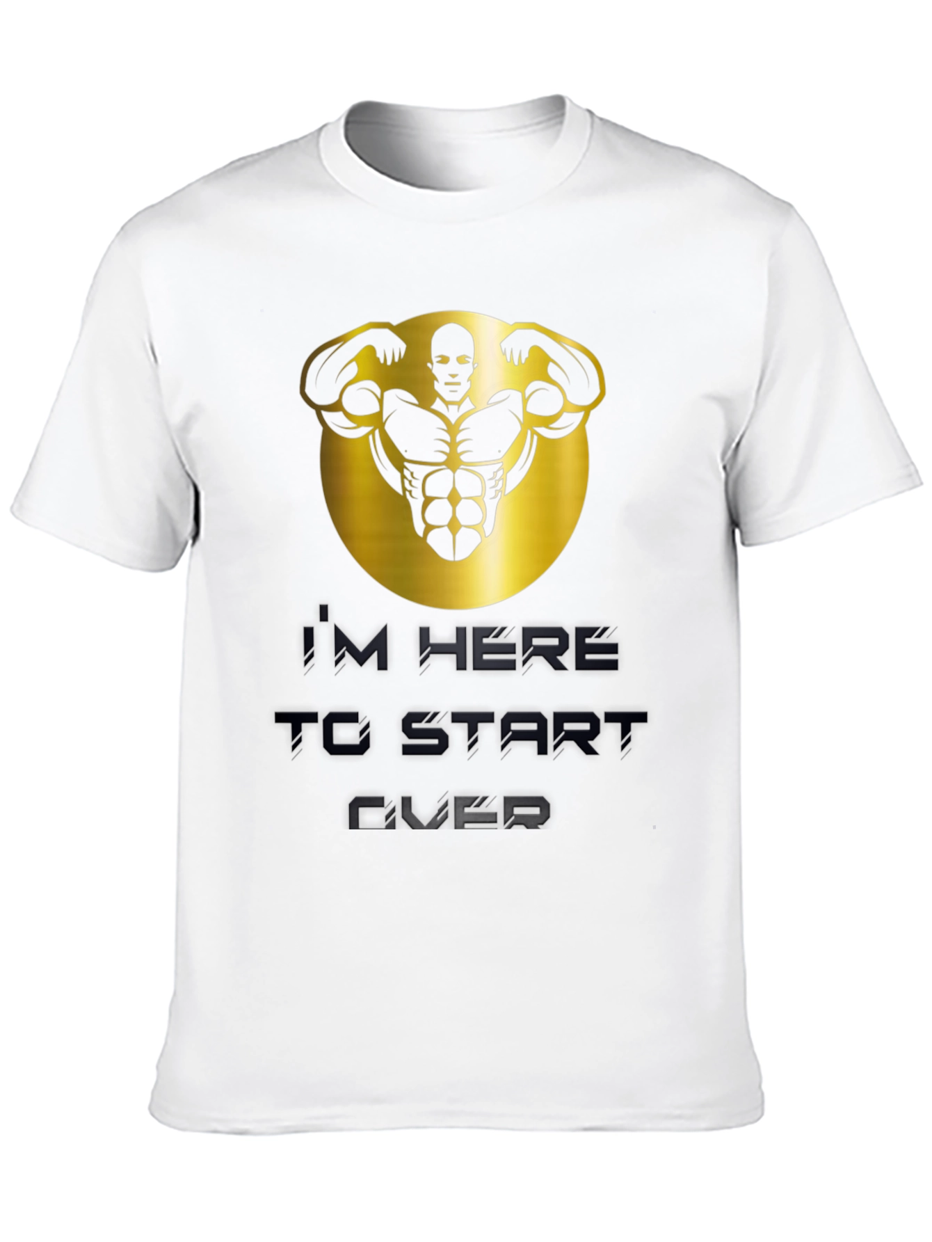 Bold Graphic T-Shirt: Start Over