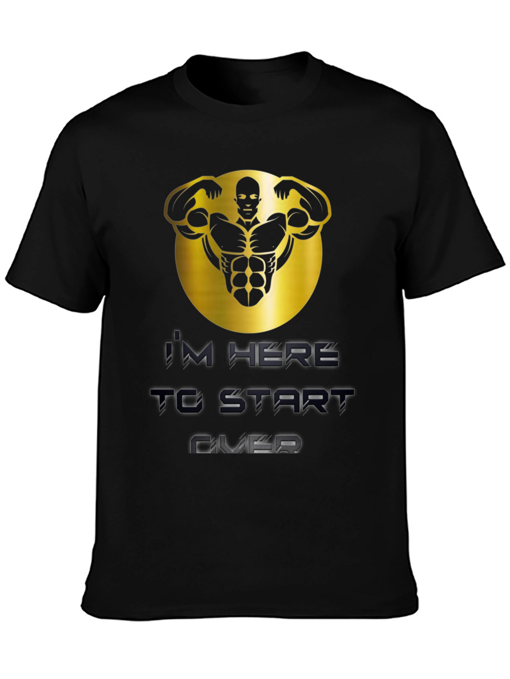 Bold Graphic T-Shirt: Start Over