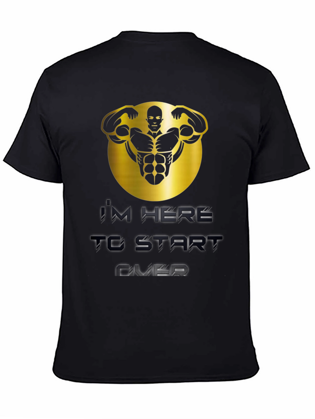 Bold Graphic T-Shirt: Start Over